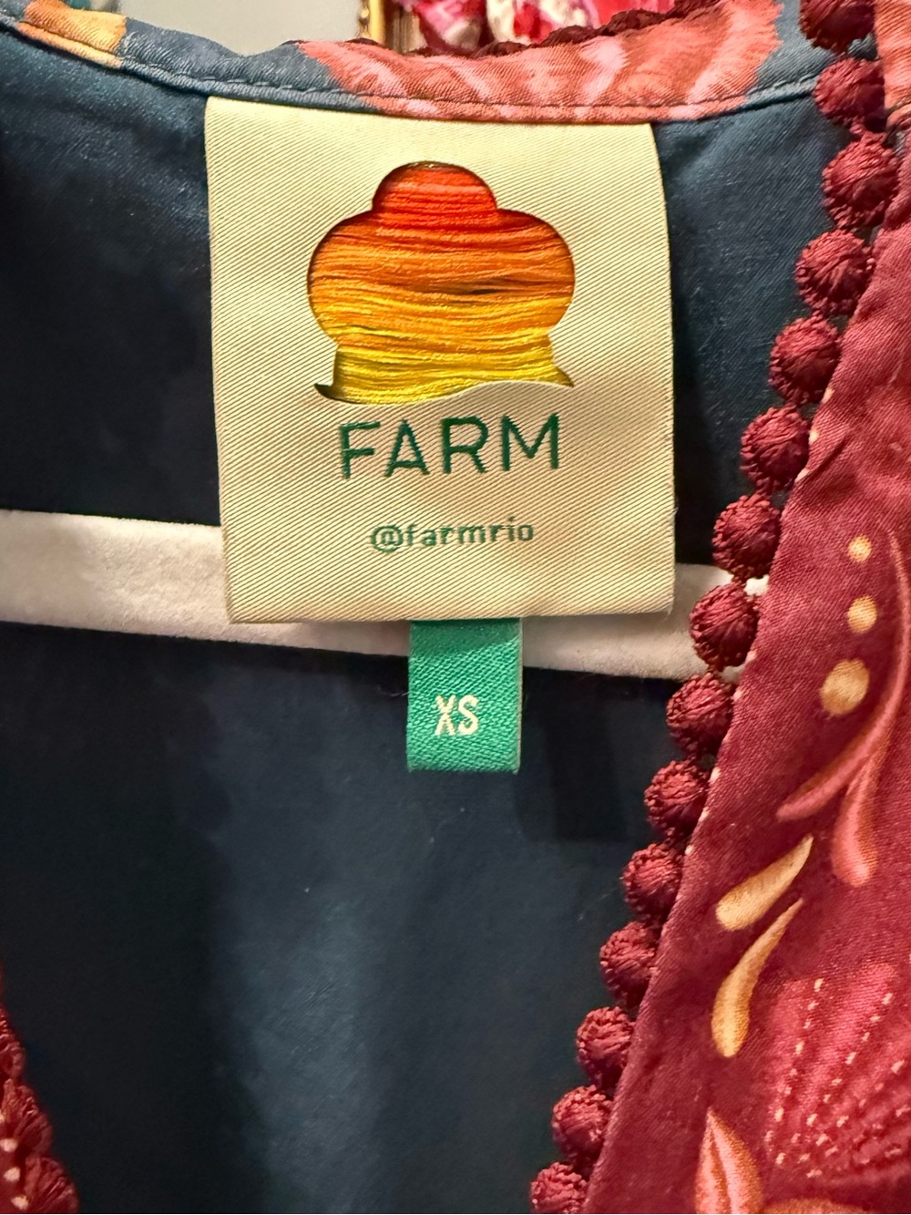 FARM Rio Seasheel Tapestry Maxi Dress - Picture 3 of 7